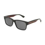 Stijlvolle zonnebril Gg0340S kleur 006 Gucci , Black , Heren