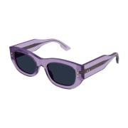 Stijlvolle zonnebril Gg1215S kleur 003 Gucci , Purple , Dames