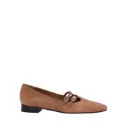 Taupe Kalverleren Ballerina's Smithson Bailarina T Lottusse , Beige , ...