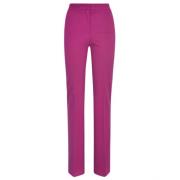 Paarse Bougainvillea Wijde Broek Pinko , Purple , Dames