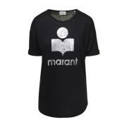 T-Shirts Isabel Marant Étoile , Black , Dames