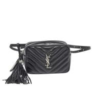 Pre-owned Leather crossbody-bags Yves Saint Laurent Vintage , Black , ...