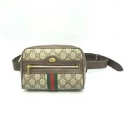 Pre-owned Fabric gucci-bags Gucci Vintage , Beige , Dames