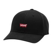 Flex Cap in Zwart Levi's , Black , Unisex