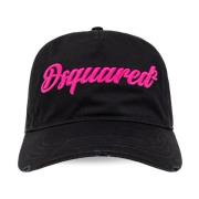 Baseballpet Dsquared2 , Black , Dames