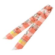 Pre-owned Silk scarves Hermès Vintage , Multicolor , Dames