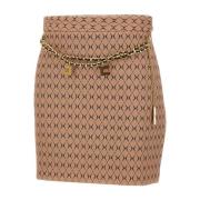 Stijlvolle Rokken Elisabetta Franchi , Brown , Dames