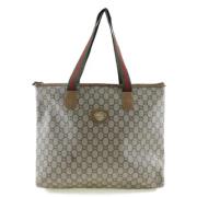 Pre-owned Fabric gucci-bags Gucci Vintage , Gray , Dames