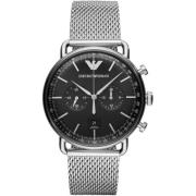 RVS Herenhorloge Zilverkleur Emporio Armani , Gray , Heren