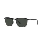 RB 3686 Zonnebril in Zwart Staal Ray-Ban , Black , Unisex