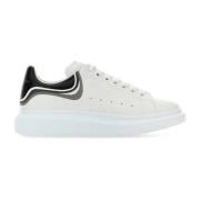 Multicolor Hak Leren Sneakers Alexander McQueen , White , Heren