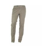 Beige Jeans & Pant -> Beige Denim Broek Made in Italia , Beige , Heren