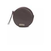 Bourgondische Ovale Crossbody Tas Pompei Donatella , Brown , Dames