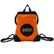 Pre-owned Fabric gucci-bags Gucci Vintage , Orange , Dames