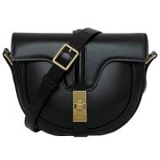 Pre-owned Leather celine-bags Celine Vintage , Black , Dames