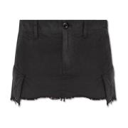 Korte rok met een 'vintage' effect Balenciaga , Black , Dames