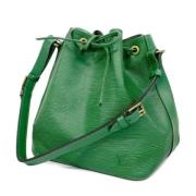 Pre-owned Fabric louis-vuitton-bags Louis Vuitton Vintage , Green , Da...