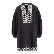 Stijlvolle Korte Jurken voor Vrouwen By Herenne Birger , Black , Dames