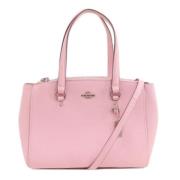 Pre-owned Fabric handbags Coach Pre-owned , Pink , Dames