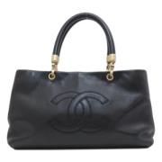 Pre-owned Fabric chanel-bags Chanel Vintage , Black , Dames