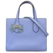 Pre-owned Fabric gucci-bags Gucci Vintage , Blue , Dames