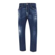 Stijlvolle Jeans voor Mannen Dsquared2 , Blue , Heren