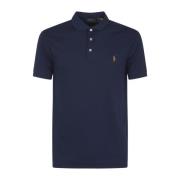 Blauwe T-shirts en Polos, Korte Mouw Gebreid Polo Ralph Lauren , Blue ...