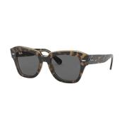 State Street 2186 Zonnebril in Havana Ray-Ban , Brown , Unisex