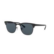 Clubmaster Metal Zonnebril in Zwart Ray-Ban , Black , Unisex