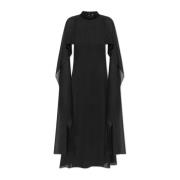 Jurk met een opstaande kraag Jil Sander , Black , Dames