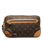 Pre-owned Canvas louis-vuitton-bags Louis Vuitton Vintage , Brown , Da...