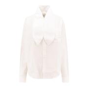 Witte Blouse Lange Mouw Ami Paris , White , Dames