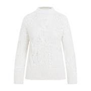 Snow White Sweater Ermanno Scervino , White , Dames