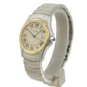 Pre-owned Metal watches Cartier Vintage , Gray , Heren
