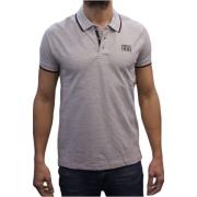 Slim Fit Heathered Polo Shirt Cerruti 1881 , Gray , Heren