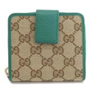 Pre-owned Canvas gucci-bags Gucci Vintage , Beige , Dames