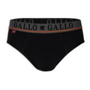 Zwarte Katoenen Briefs Gallo , Black , Heren