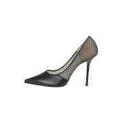 Pre-owned Mesh heels Jimmy Choo Pre-owned , Black , Dames