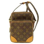 Pre-owned Canvas louis-vuitton-bags Louis Vuitton Vintage , Brown , Da...