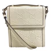 Pre-owned Fabric gucci-bags Gucci Vintage , Beige , Dames