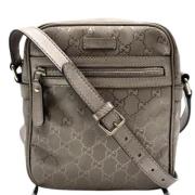 Pre-owned Fabric gucci-bags Gucci Vintage , Gray , Dames