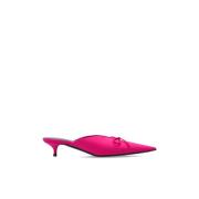 Gehakte pantoffels Mes Strik Balenciaga , Pink , Dames