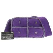 Pre-owned Fabric chanel-bags Chanel Vintage , Purple , Dames