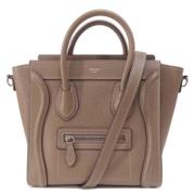 Pre-owned Leather handbags Celine Vintage , Brown , Dames