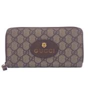 Pre-owned Fabric wallets Gucci Vintage , Brown , Dames