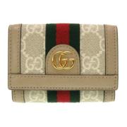 Pre-owned Canvas wallets Gucci Vintage , Multicolor , Dames