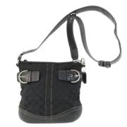 Pre-owned Fabric shoulder-bags Coach Pre-owned , Black , Dames