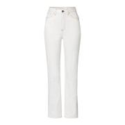 Vintage White Straight Leg Jeans IVY OAK , White , Dames