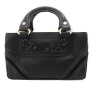 Pre-owned Satin celine-bags Celine Vintage , Black , Dames