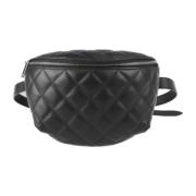 Pre-owned Fabric chanel-bags Chanel Vintage , Black , Dames